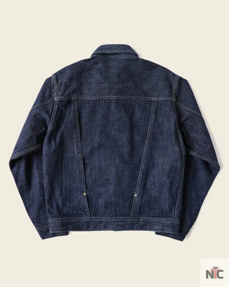 WWII Simplified Model Cowboy Selvedge Denim Jacket
