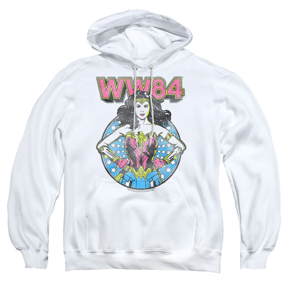 Wonder Woman 84 Star Circle Mens Hoodie White Officially Licensed