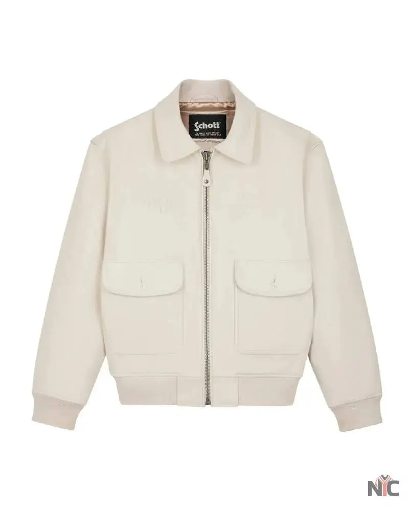 Walk in Paris x Schott NYC Dream Stone Flight Jacket