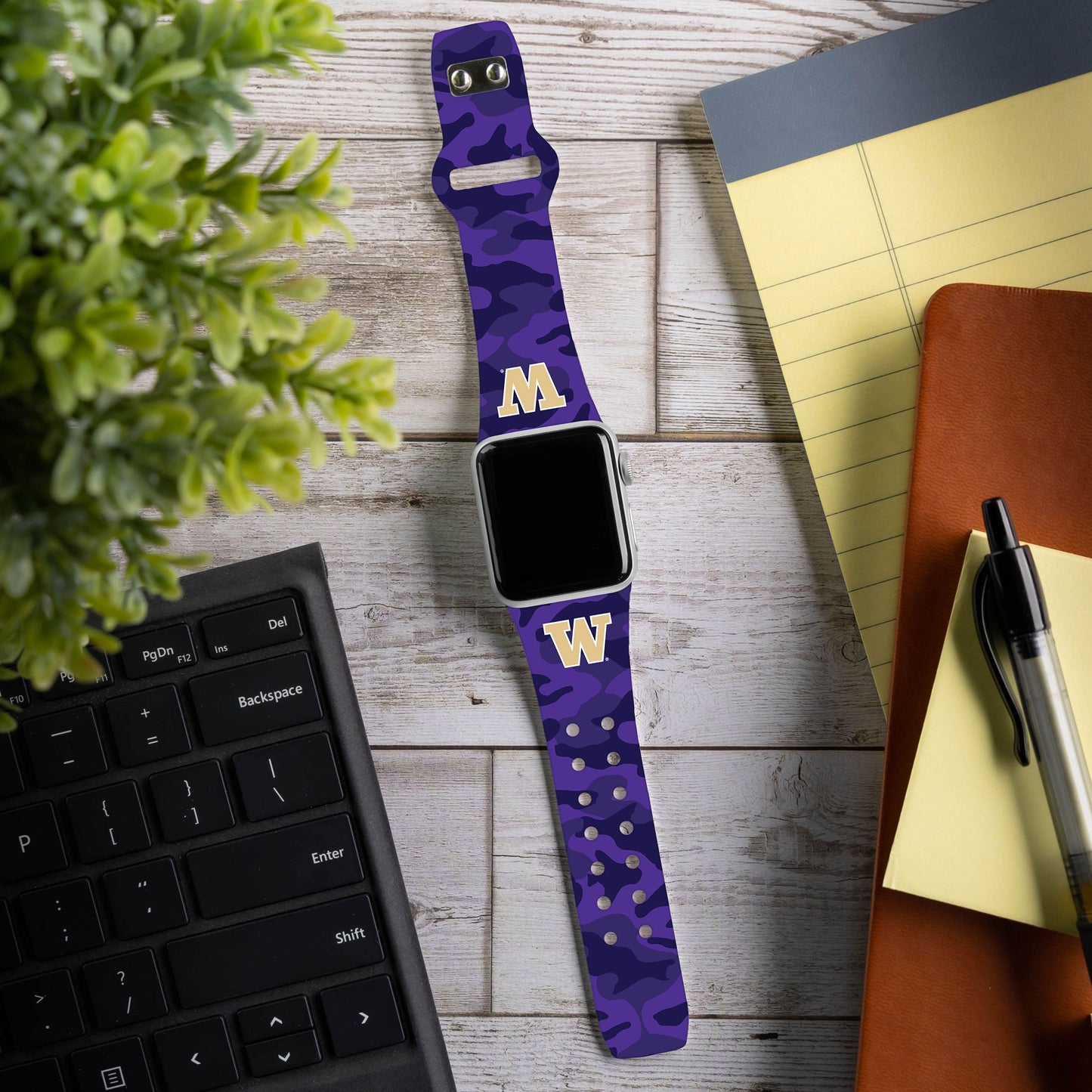 Washington Huskies HD Apple Watch Band