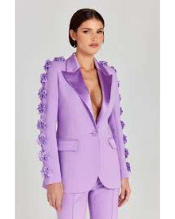 Watch What Happens Live 2025 Denise Welch Lilac Blazer