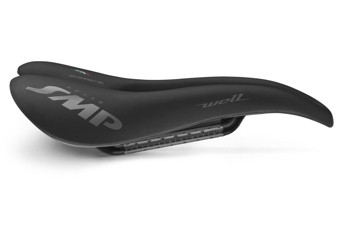Selle SMP Well Saddle with Carbon Rails (Black)