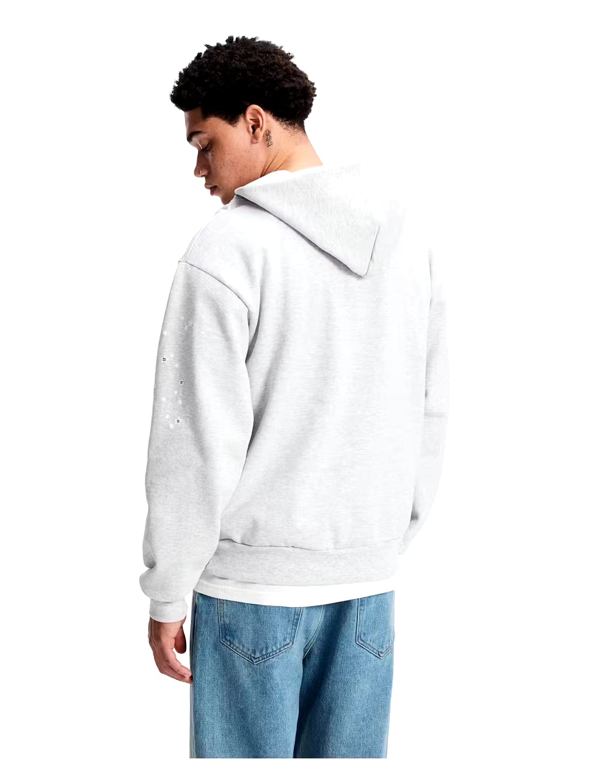 Sp5der OG Web Heather Grey Hoodie