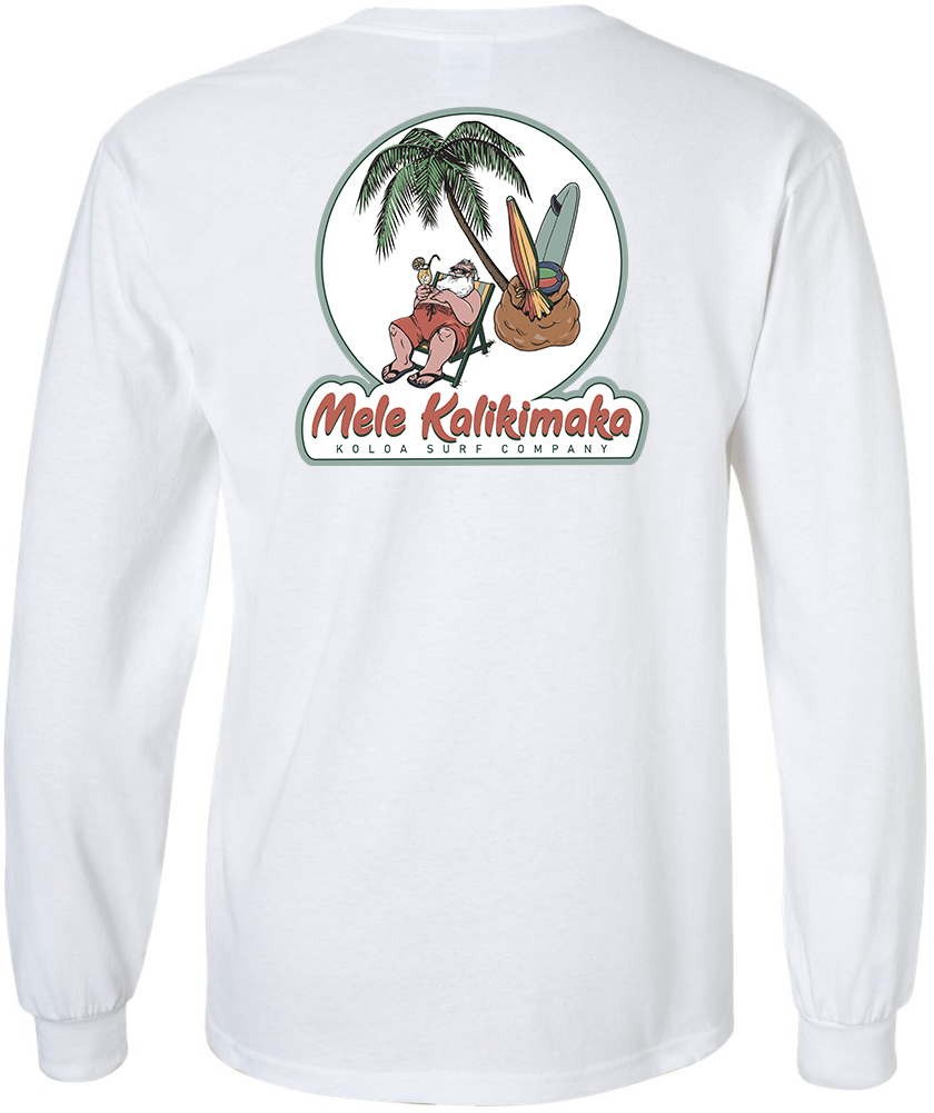 Koloa Chillin Santa Long Sleeve T-Shirt