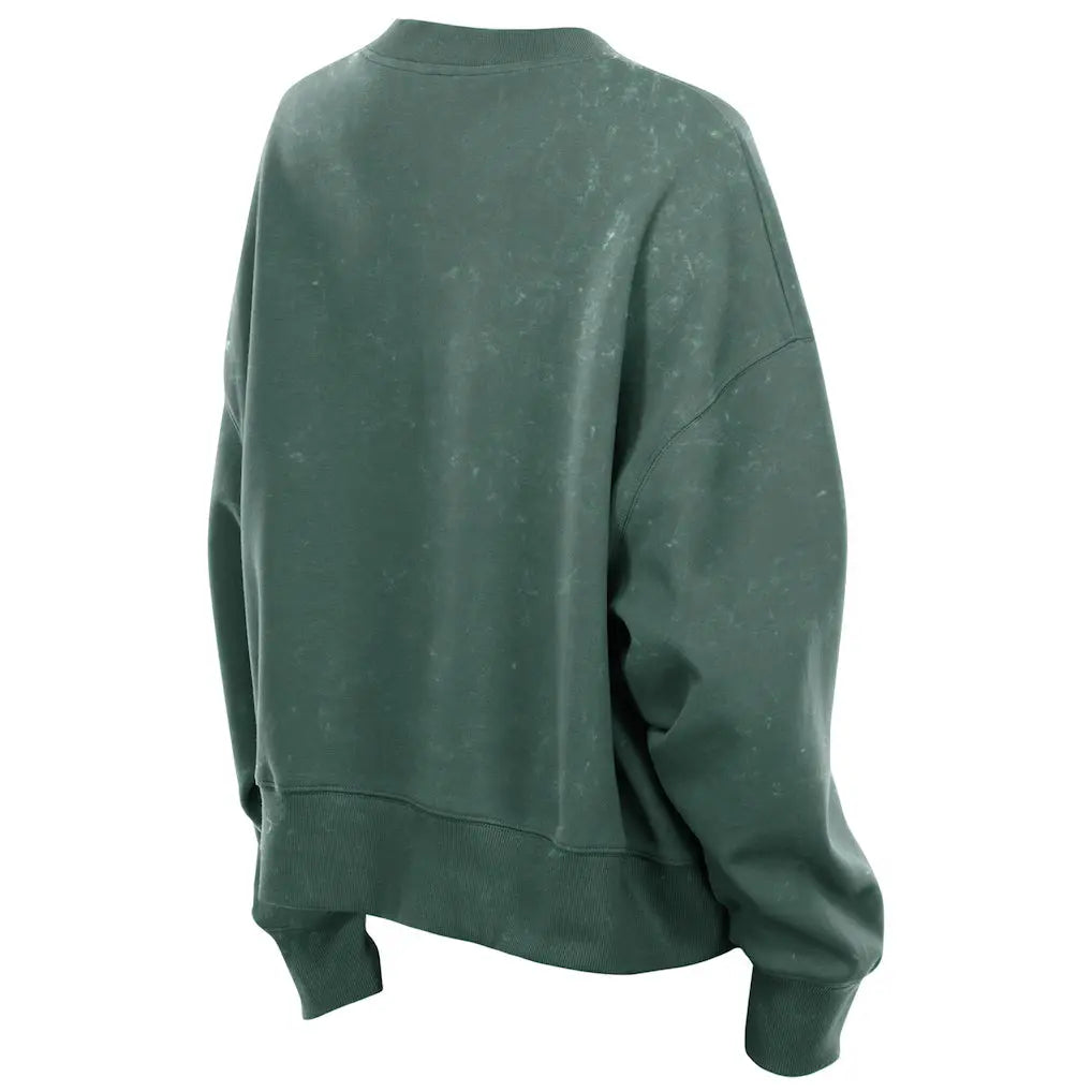 Women’s Boston Red Sox New Era Green 2025 Pullover Sweatshirt
