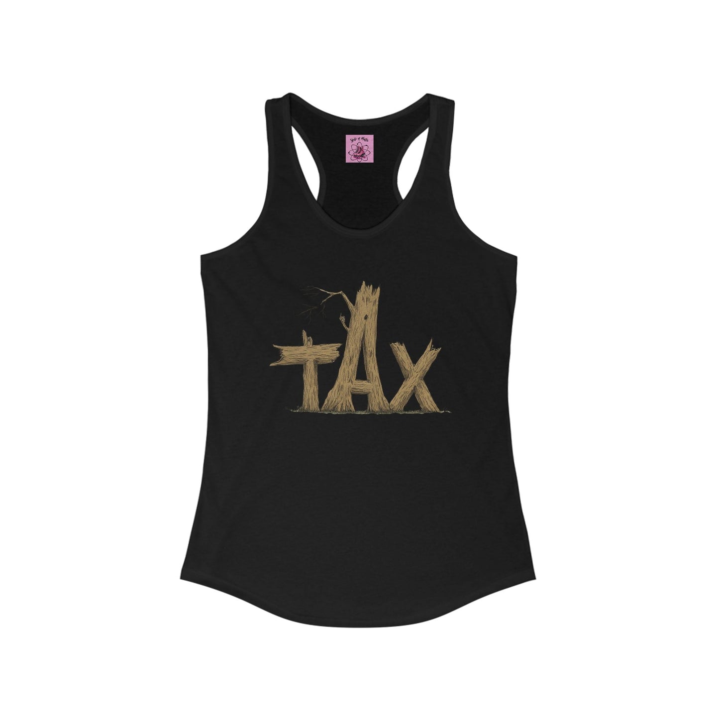Women's Wood Tax Racerback Tank