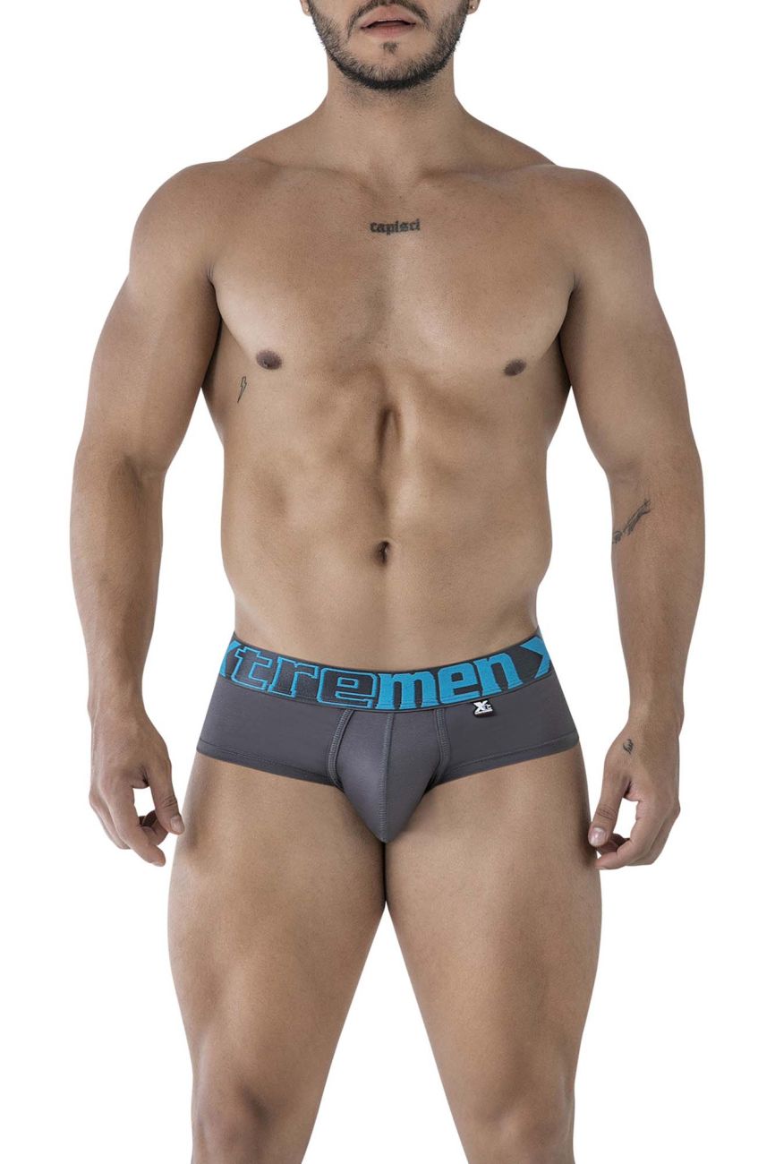 Xtremen 41316 Microfiber Briefs Color Gray