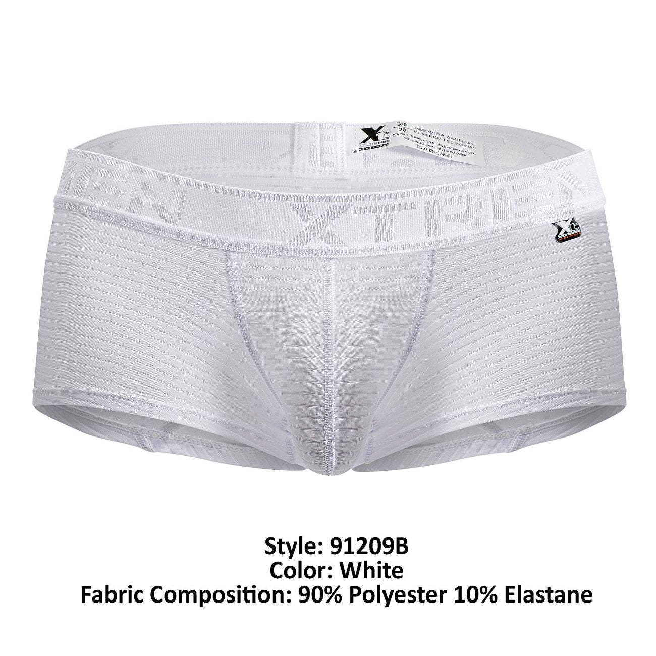 Xtremen 91209B Microfiber Trunks Color White