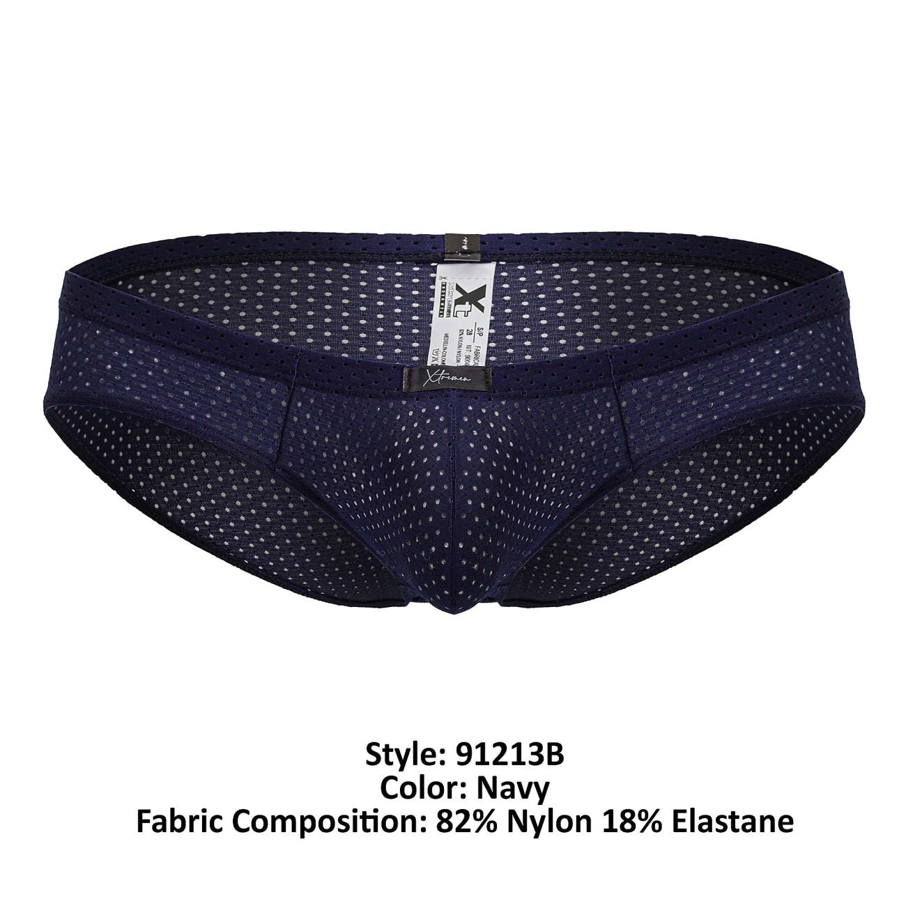 Xtremen 91213B Microfiber Briefs Color Navy