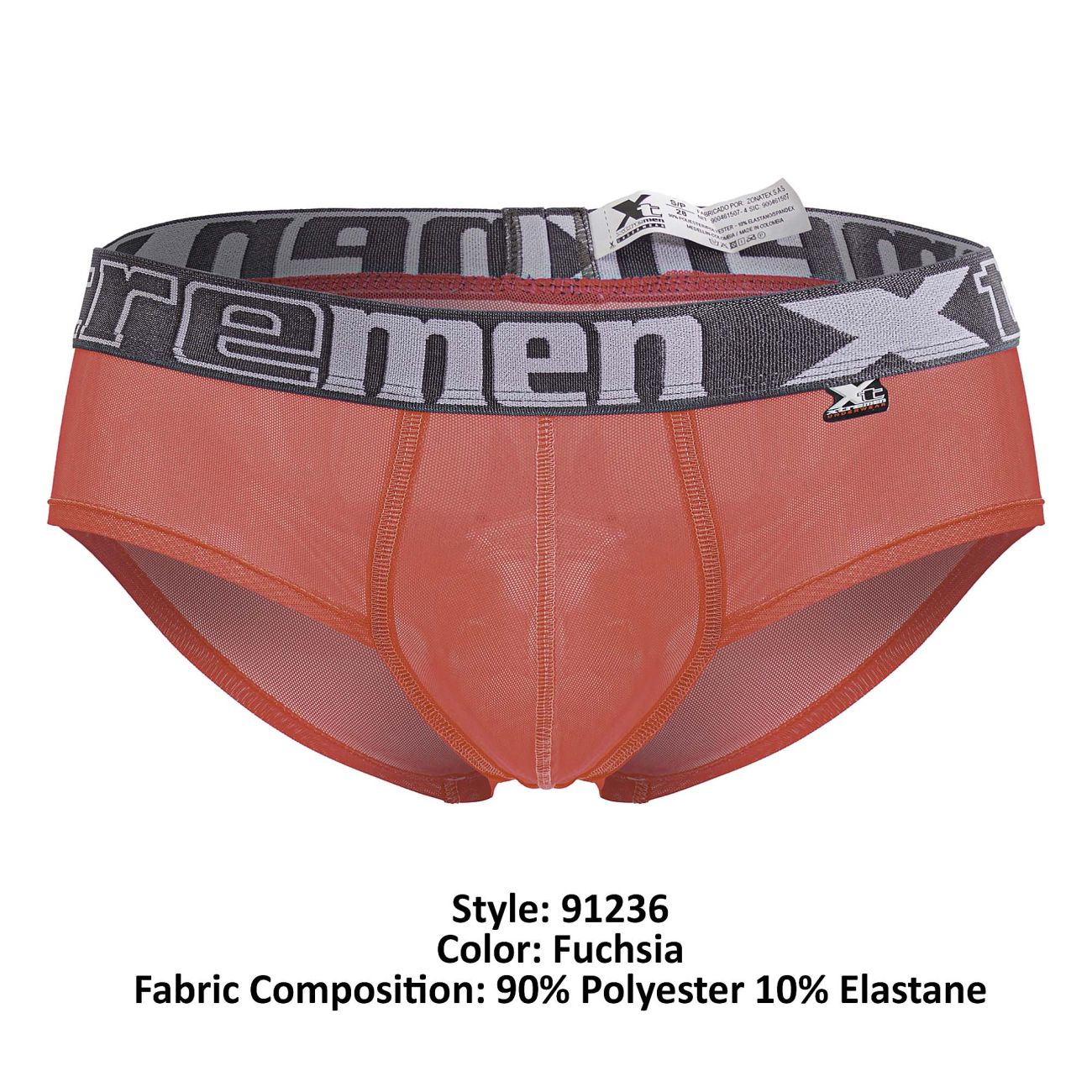 Xtremen 91236 Microfiber Briefs Color Fuchsia