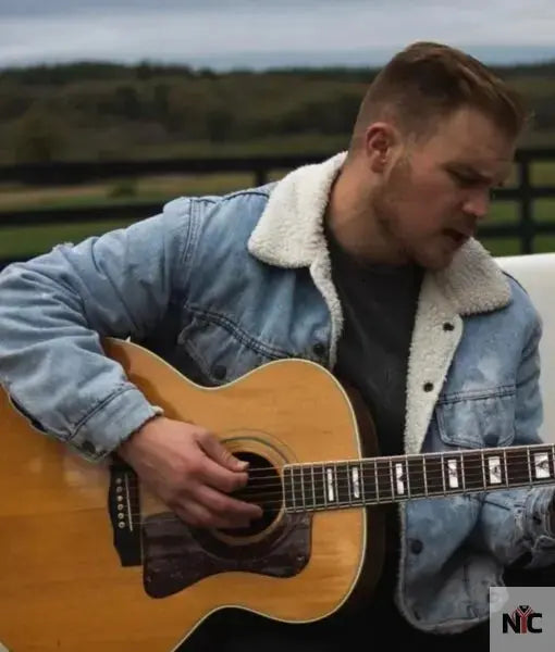 Zach Bryan Blue Denim Jacket
