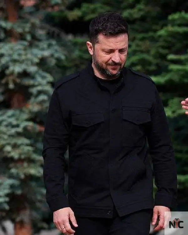 Zelensky Black Jacket