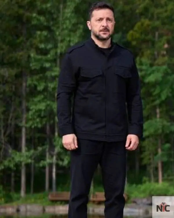 Zelensky Black Jacket