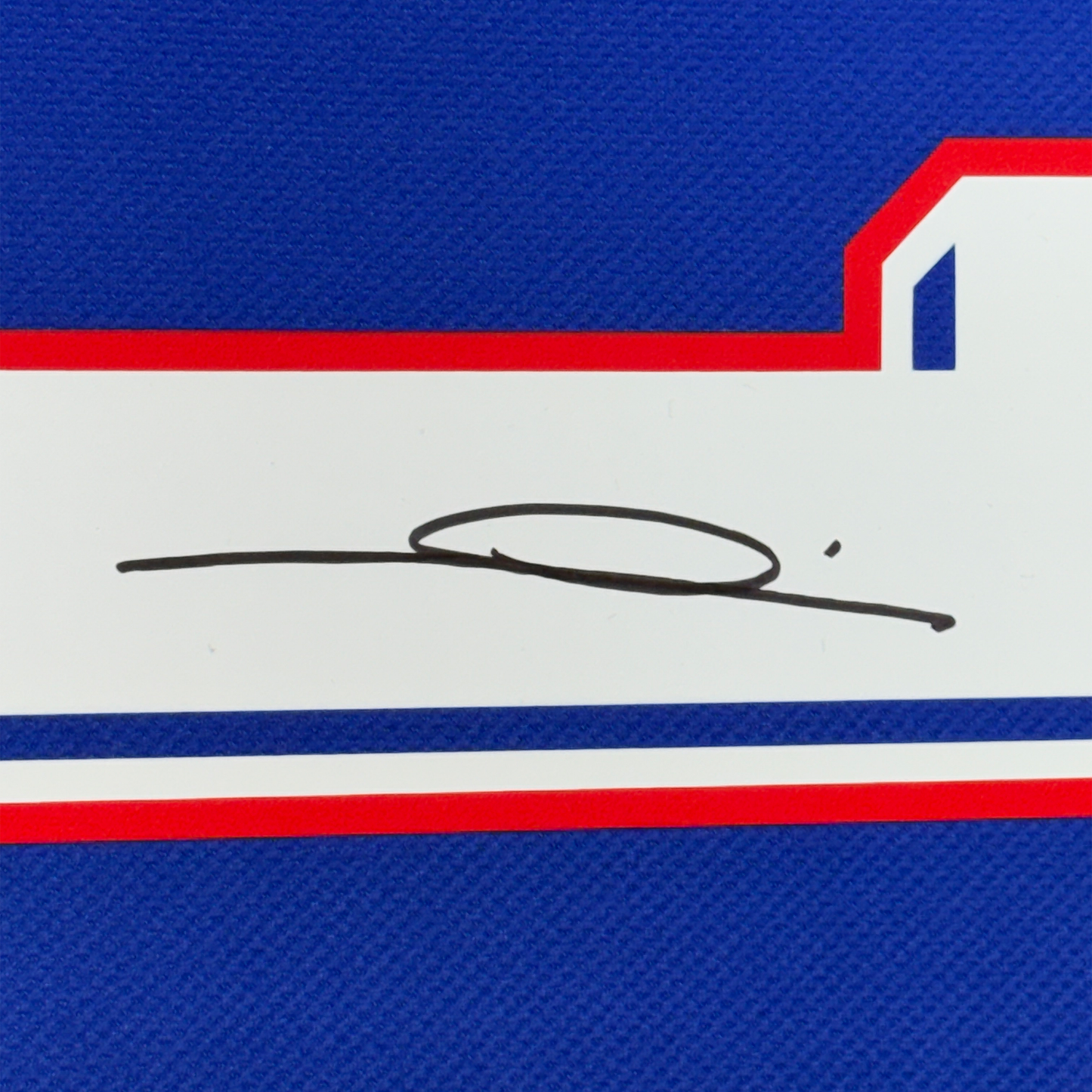 Framed Autographed/Signed Zinedine Zidane 35x39 France French National Team Blue Soccer Jersey Beckett BAS COA