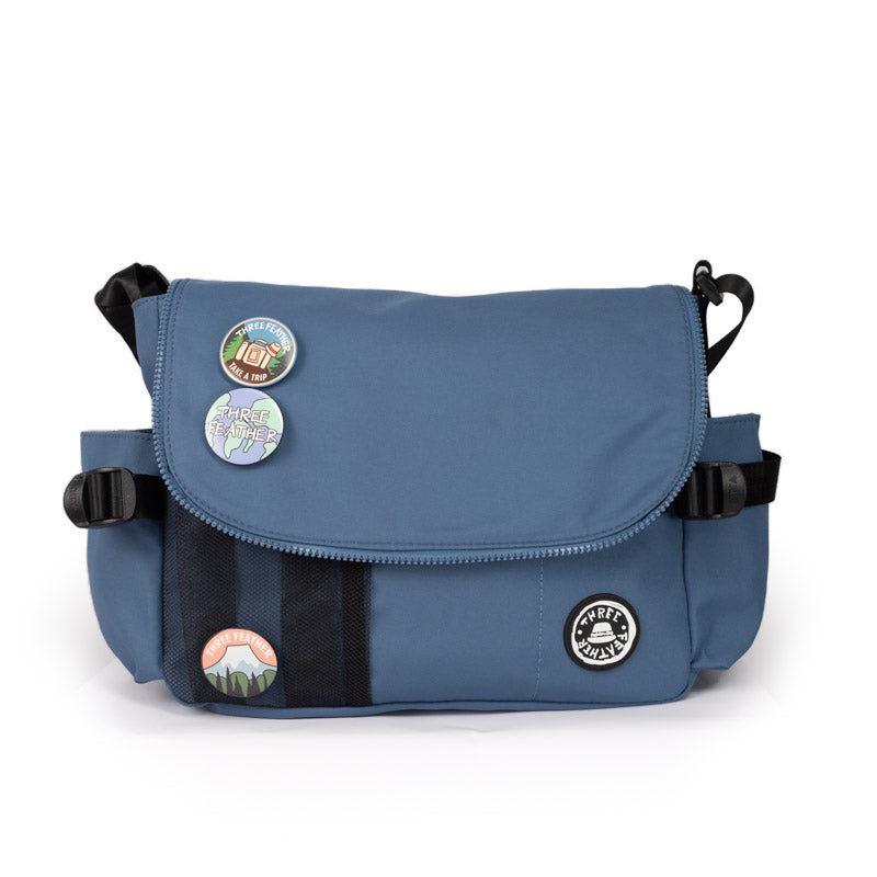 Zip Messenger Bag