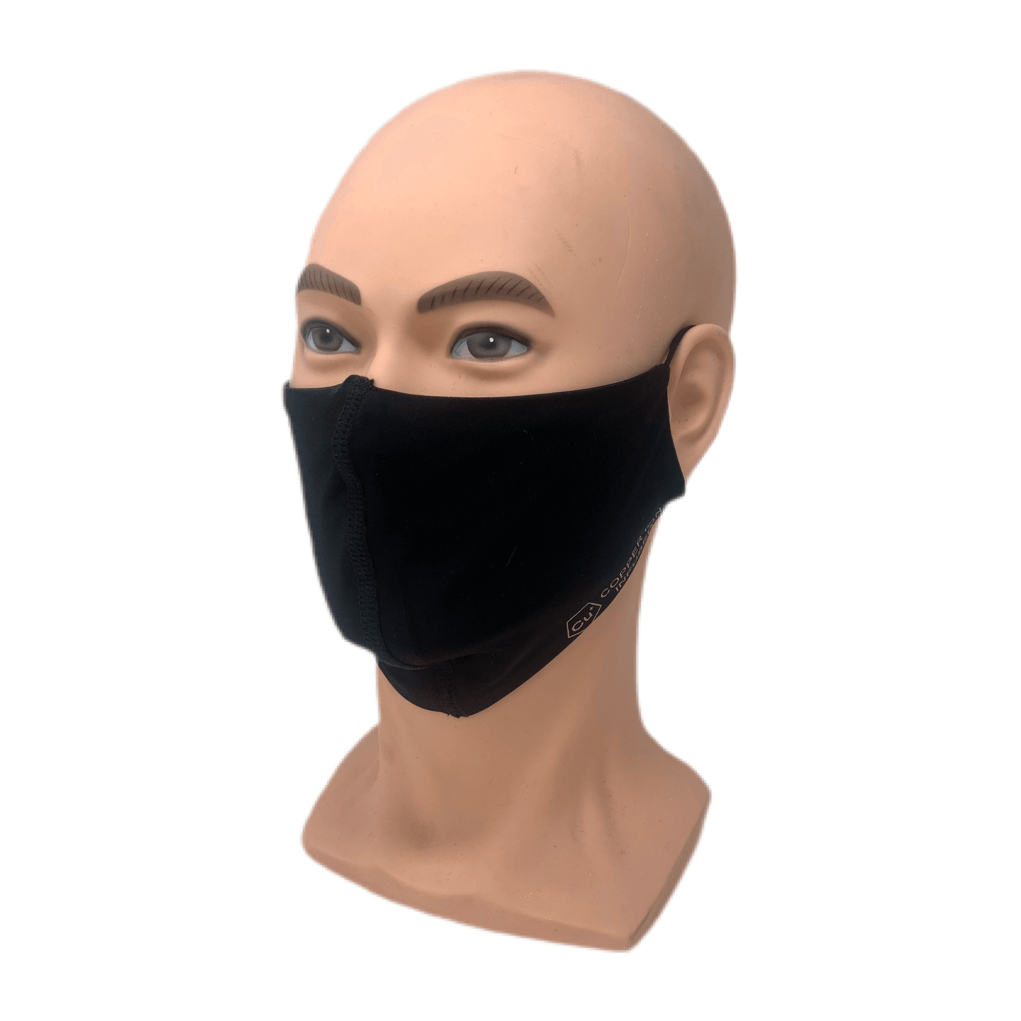 Copper Ion Infused Sports Face Mask for Enhanced Breathability