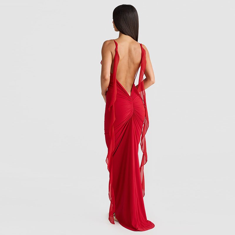 Women's Elegant Suspender Dress