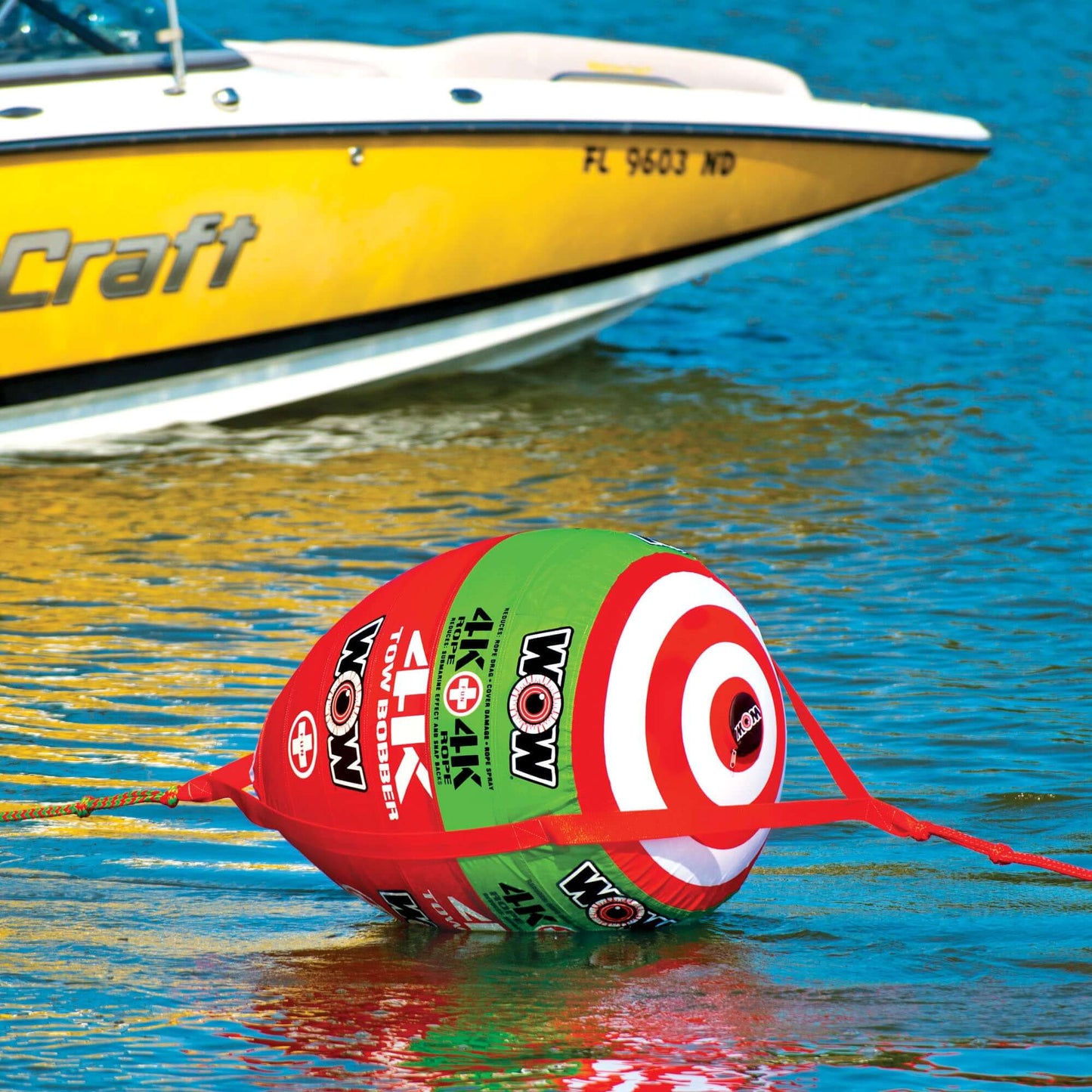 WOW Sports Tow Bobber To Be Connected To Towable Water Tubes (15-3000)