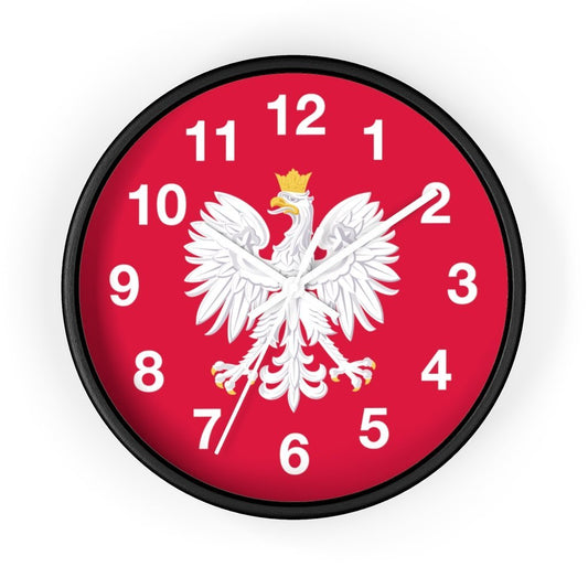 Polish Eagle Wall Clock
