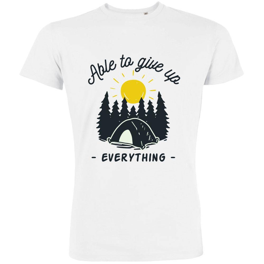 Able To Give Up Everything Men's Organic Tee