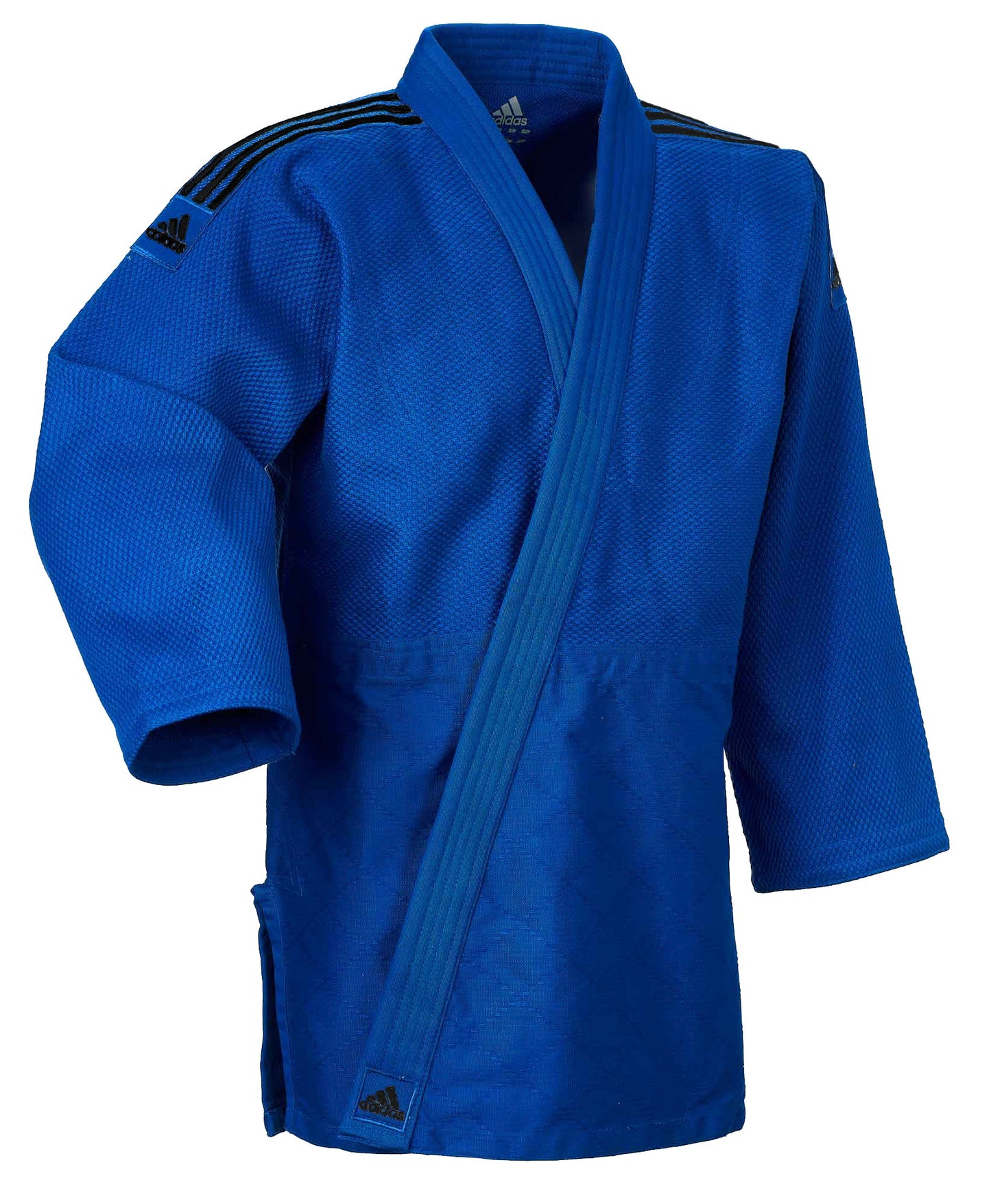 J690 Quest Blue with Black Stripes
