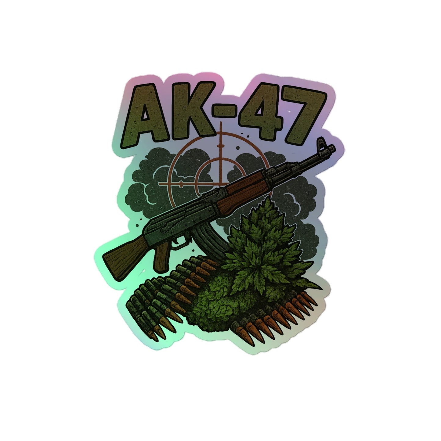 Ak-47 Holographic Sticker