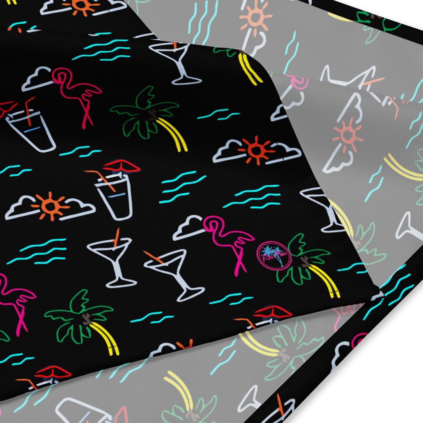 Five O'Clock Somewhere Black Bandana