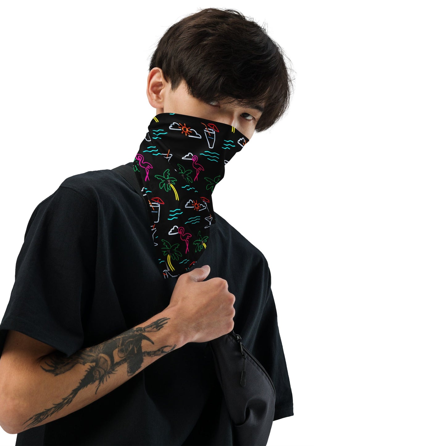 Five O'Clock Somewhere Black Bandana
