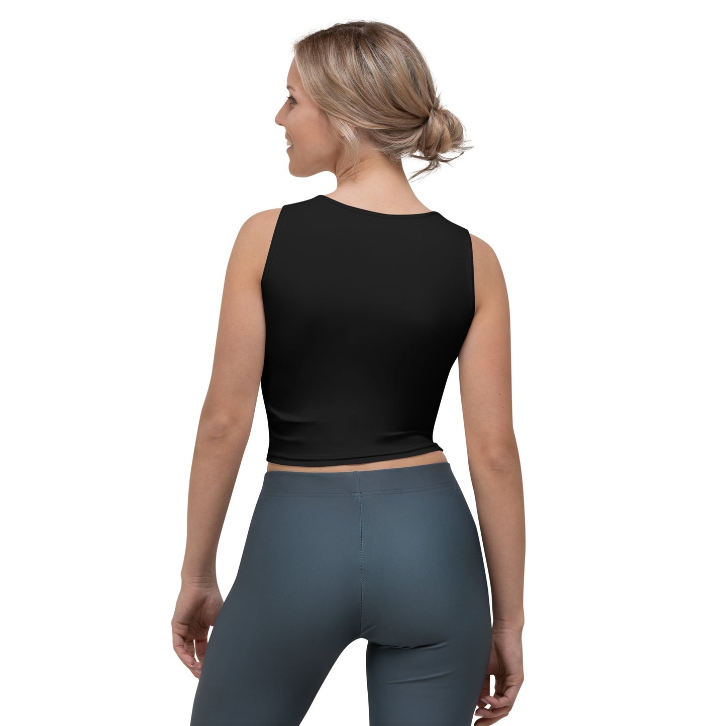 All Black Crop Top