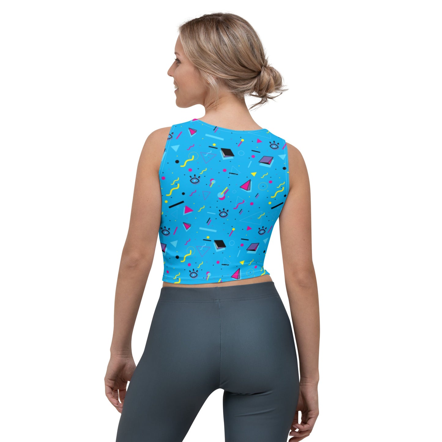 Blue Monday Crop Top