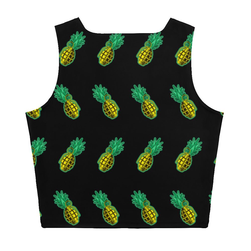 Pineapple Death Crop Top