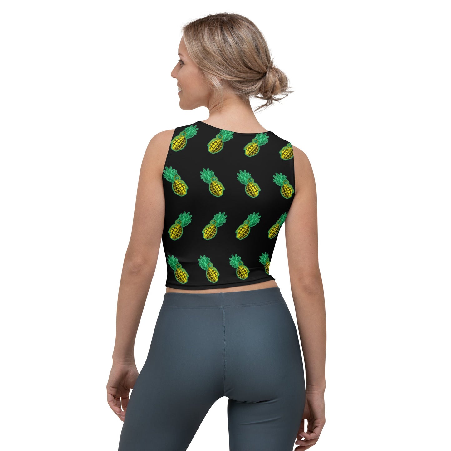 Pineapple Death Crop Top