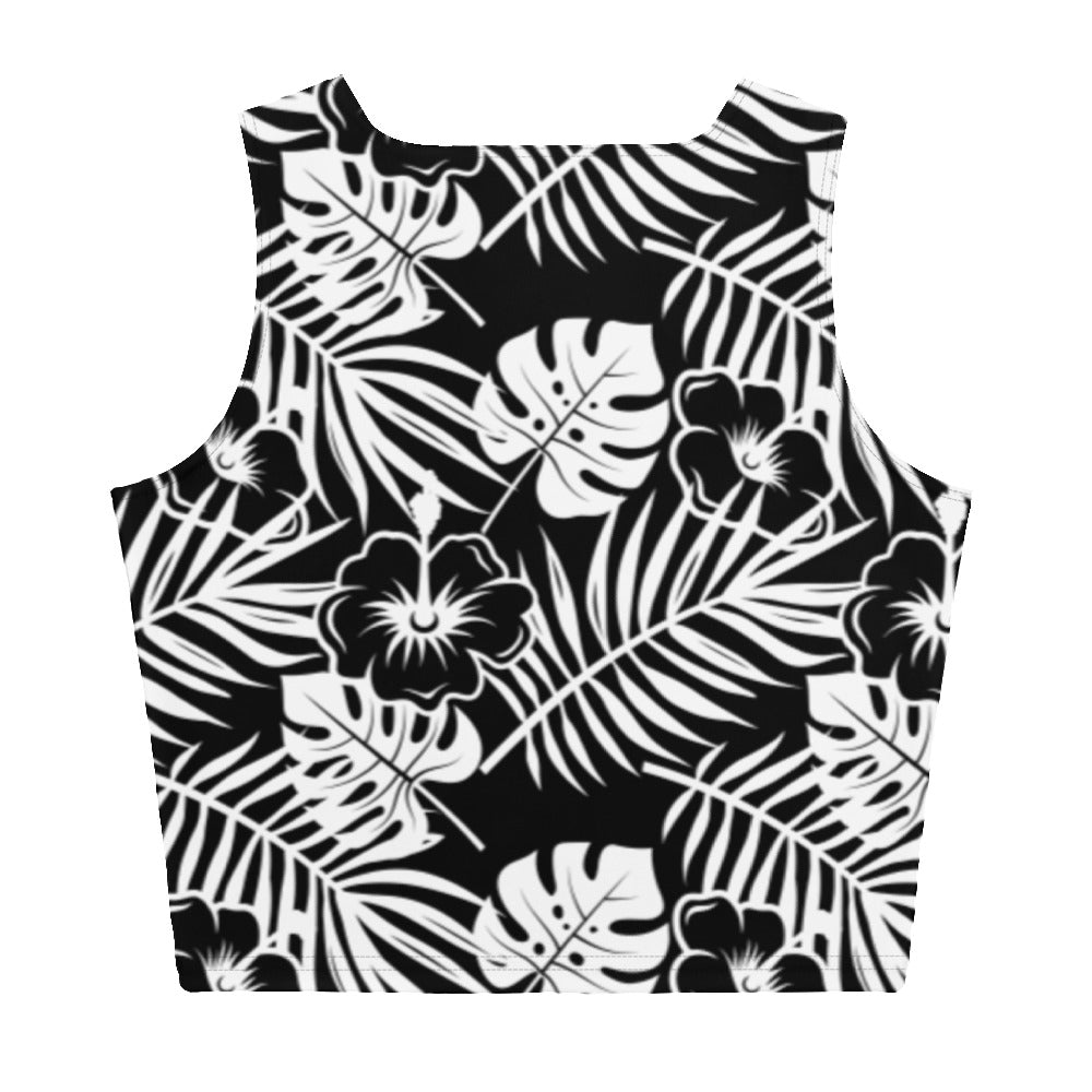 BLK WHT Crop Top