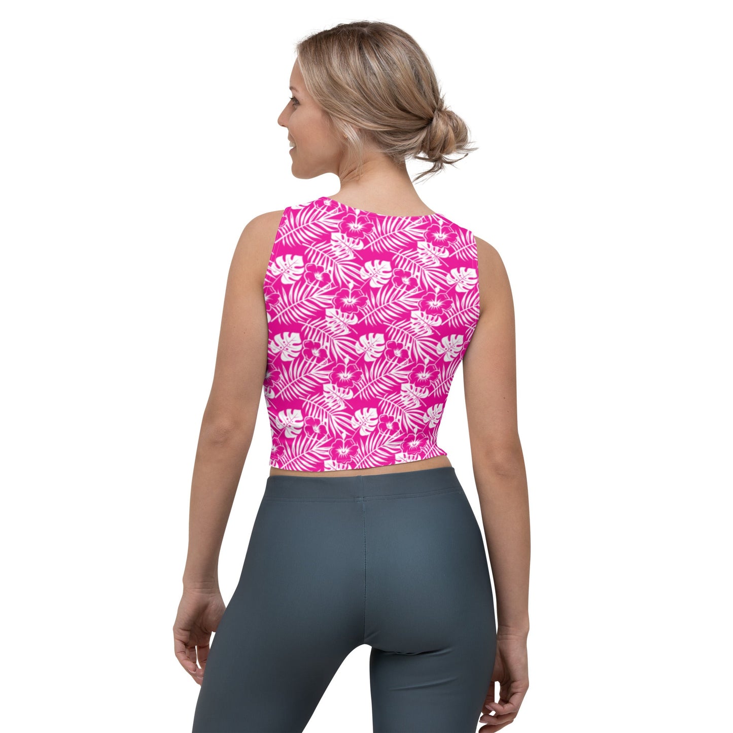 Pink Tropics Crop Top