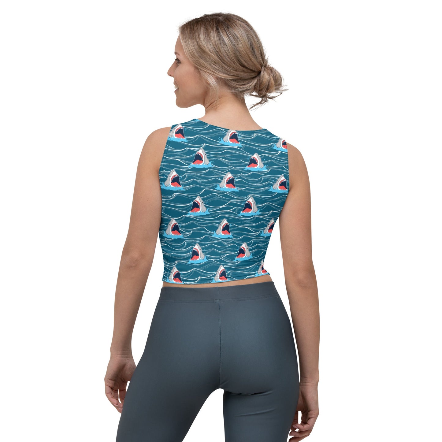 Shark Bait 2 Crop Top