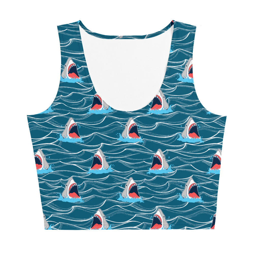 Shark Bait 2 Crop Top