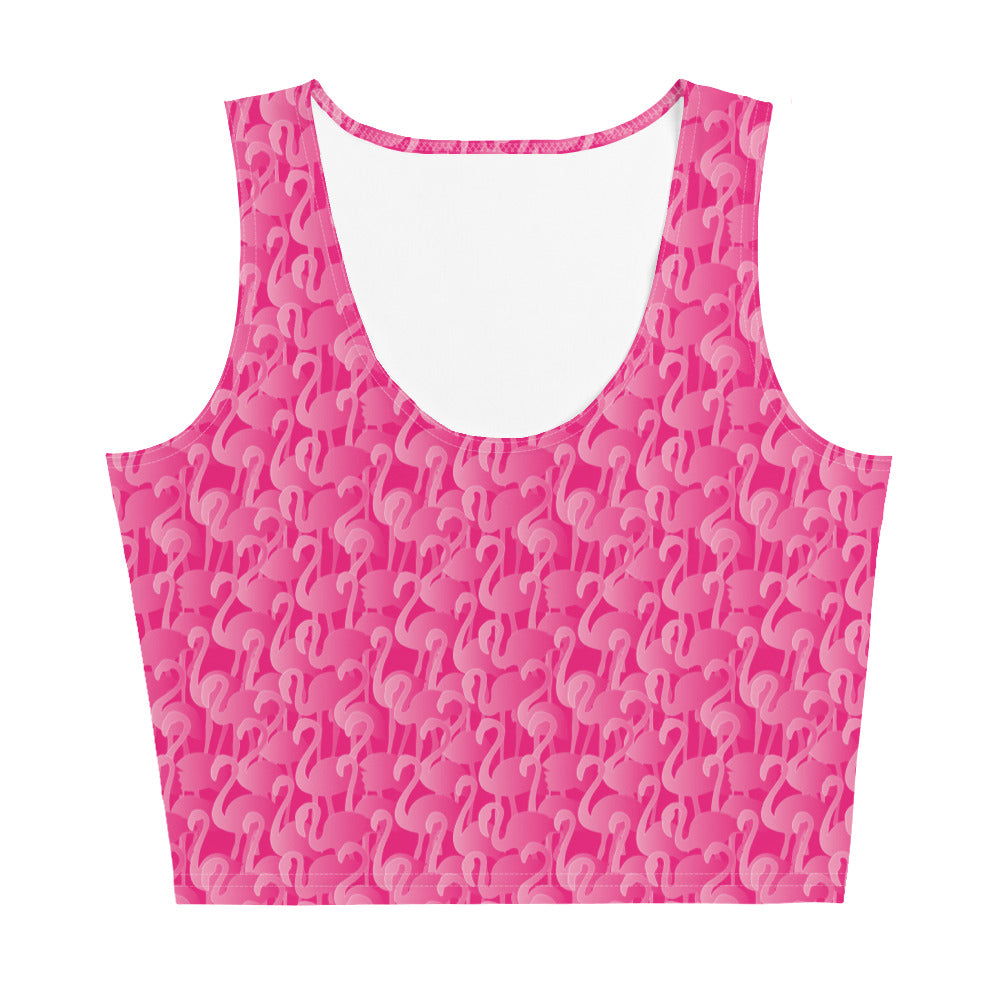 Super Flamingo Crop Top