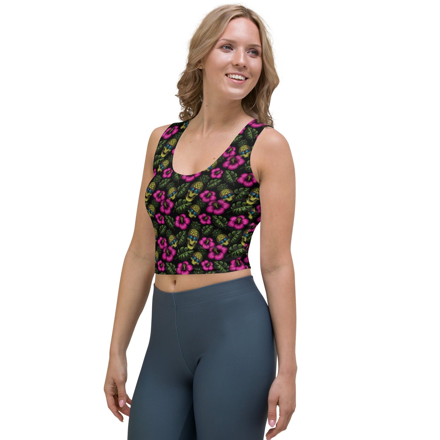 Pineapple Head Crop Top