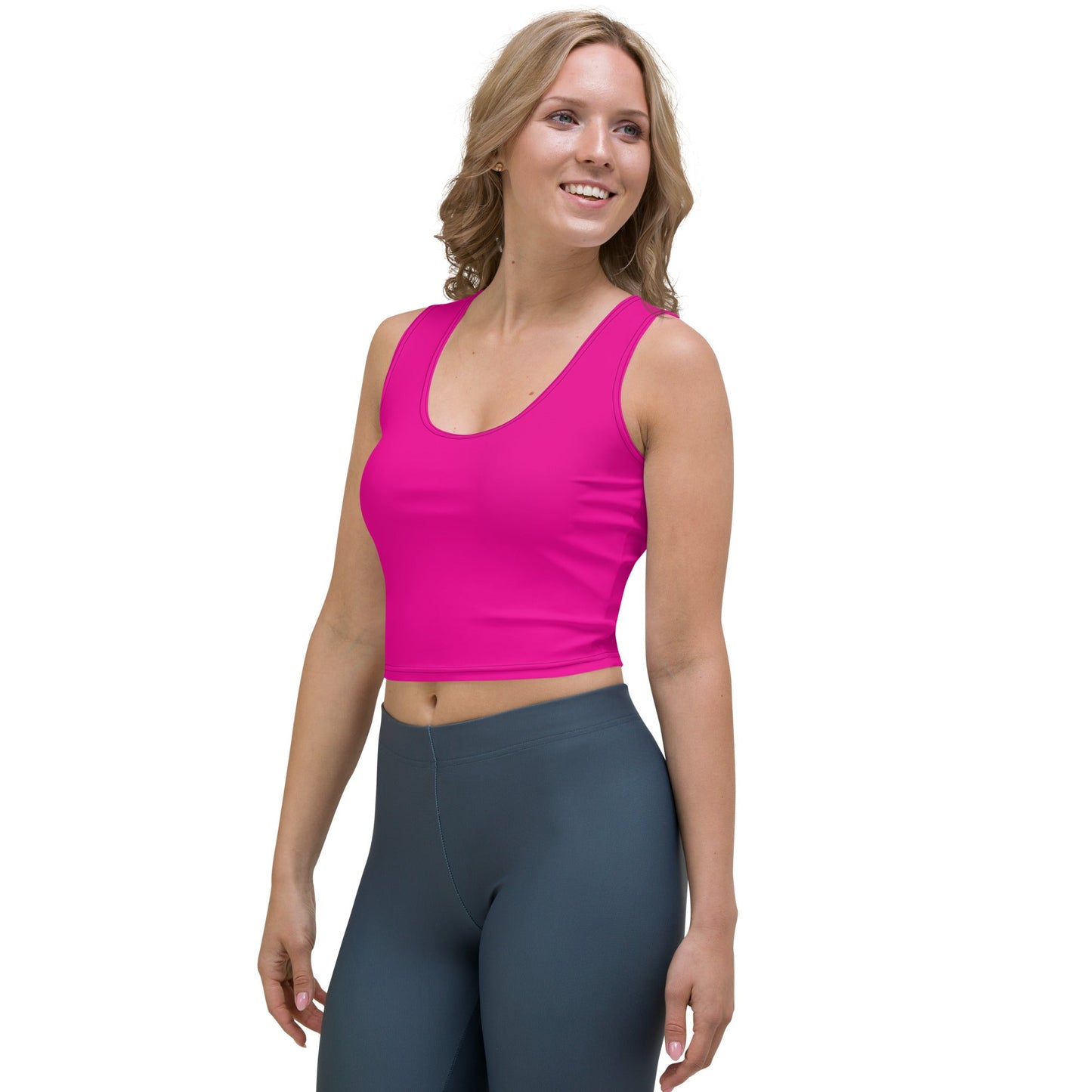 Hot Pink Crop Top