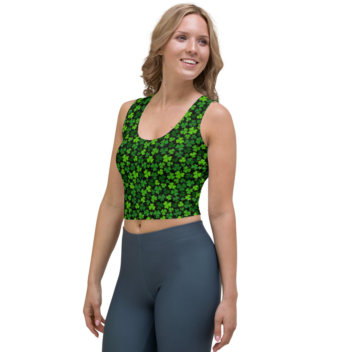 St. Patrick's Day Crop Top
