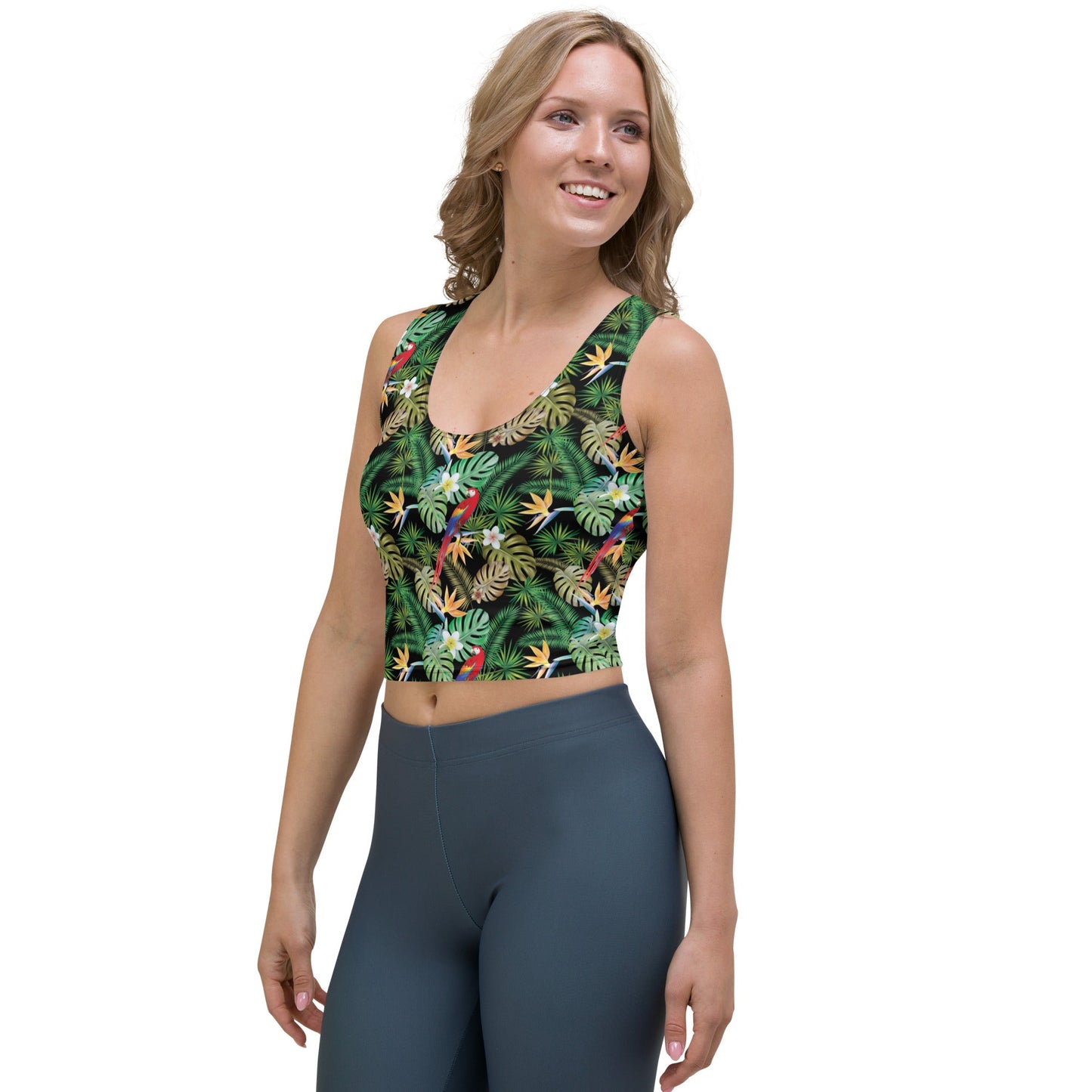 Macaw Crop Top