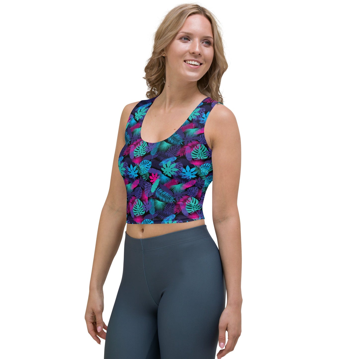 Neon Jungle Crop Top