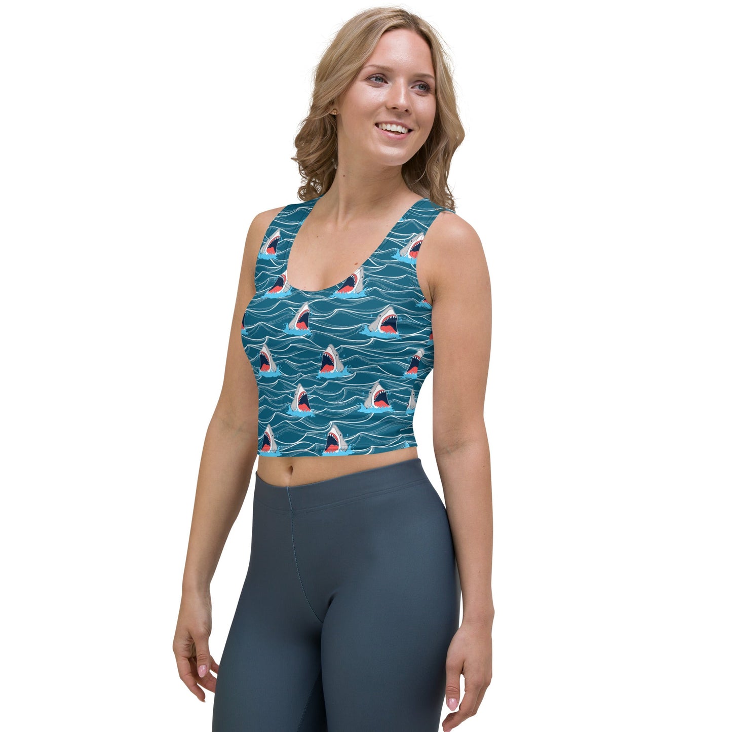 Shark Bait 2 Crop Top