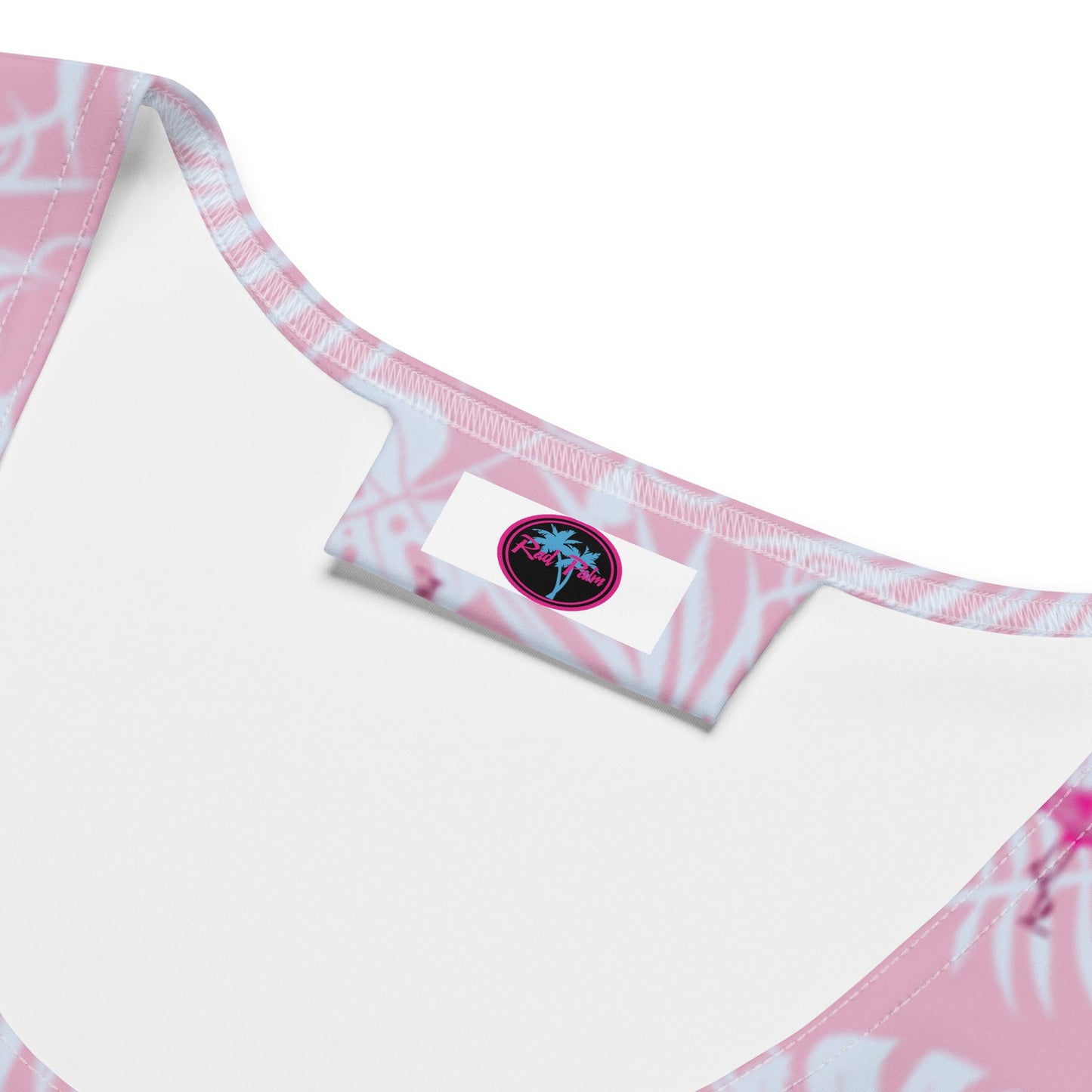 Party Like A Flockstar Pink Crop Top