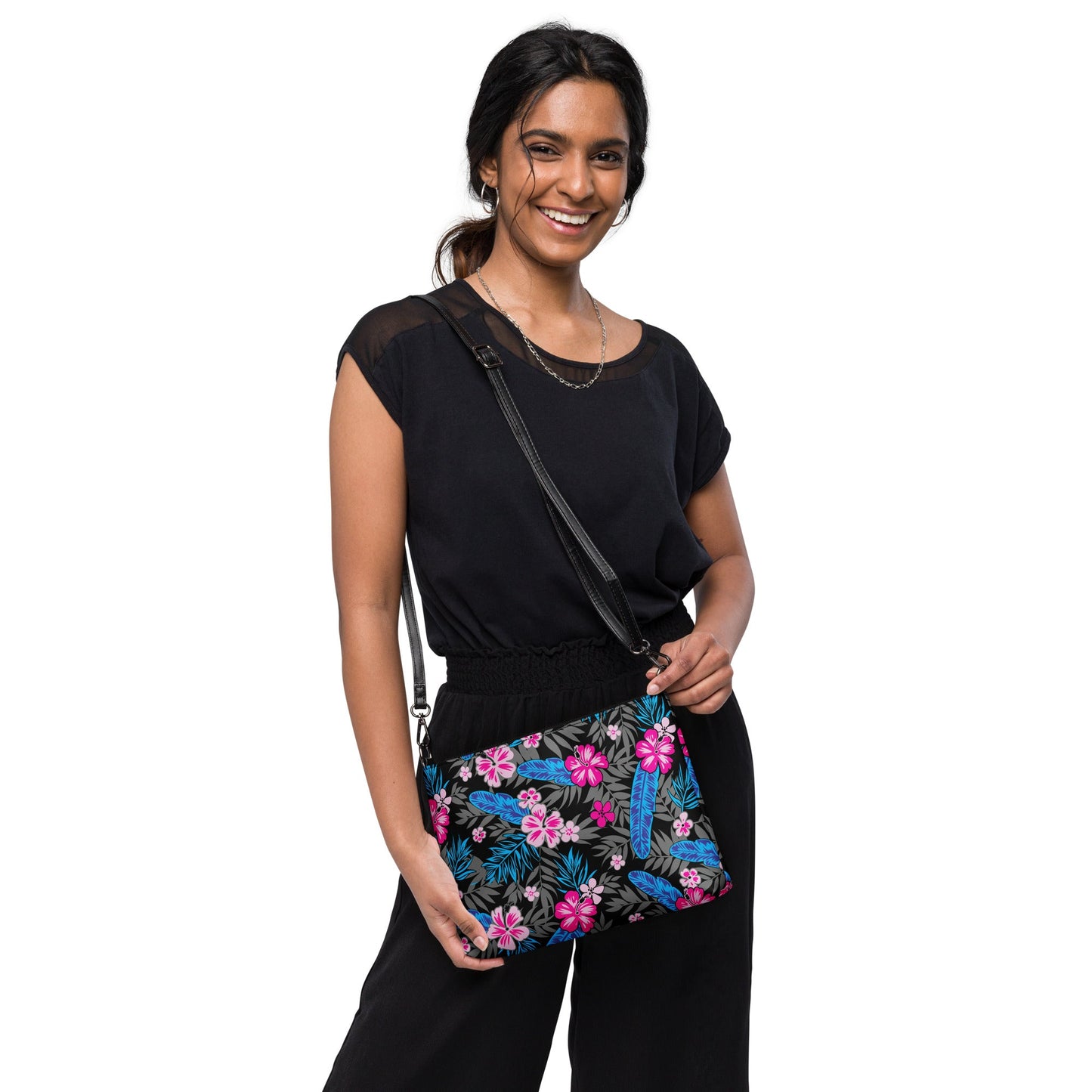 Evening Tropics Crossbody Bag