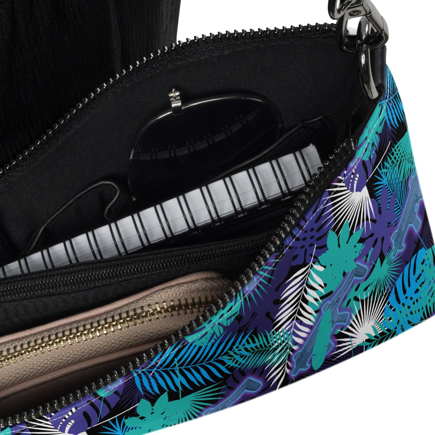 Neon Scorpion Crossbody Bag