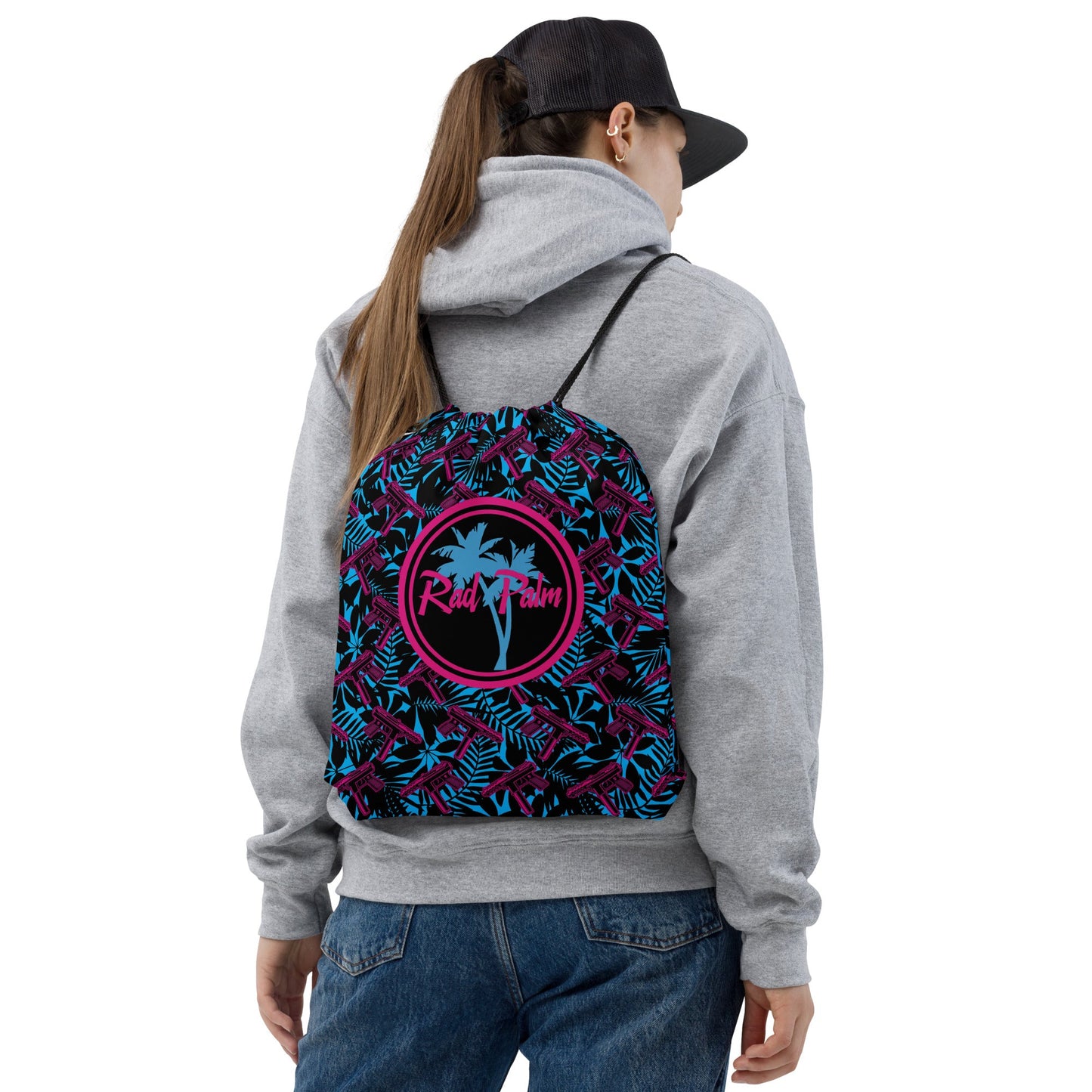 9 Lives 2 Drawstring Bag