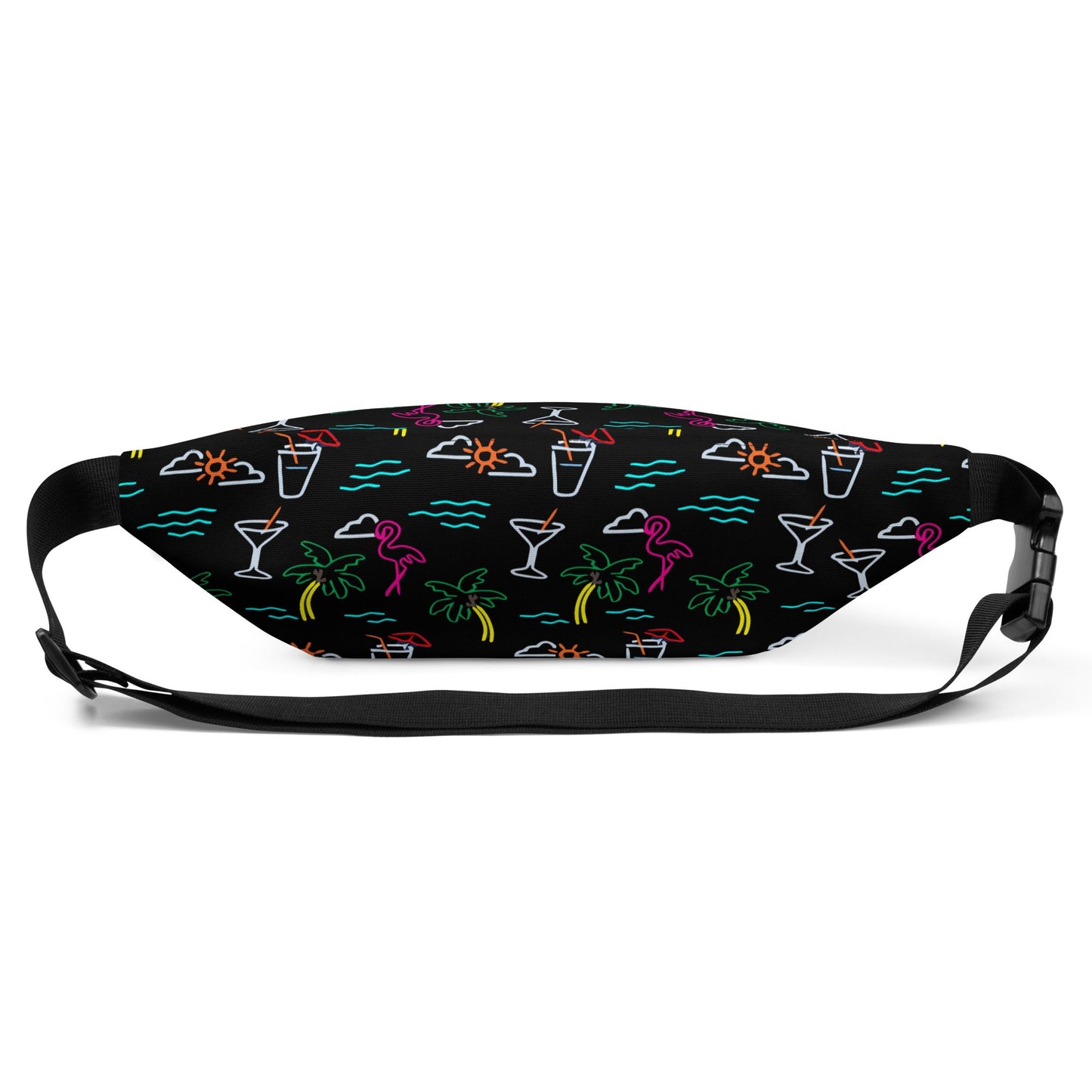 Five O'Clock Somewhere Black Fanny Pack