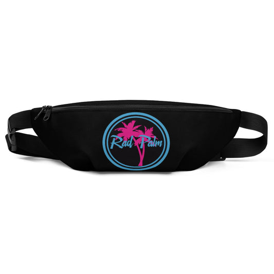 Rad Palm Logo Black Fanny Pack