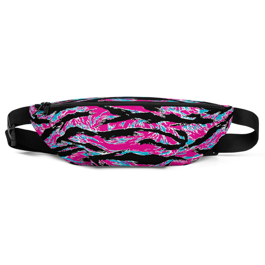 Rad Palm Neon Tiger Stripe Fanny Pack